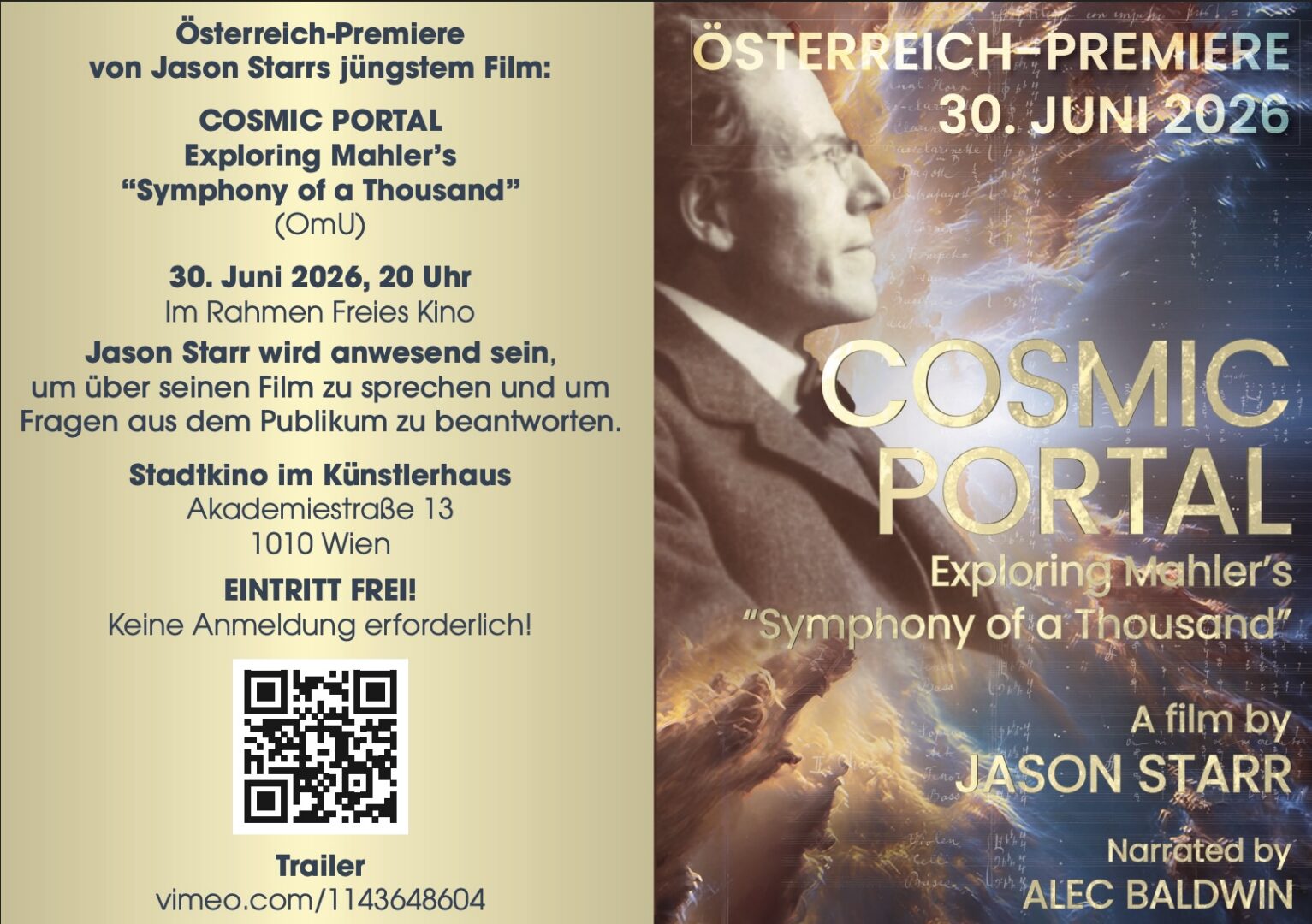 Stadtkino Flyer